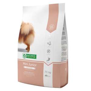 Nature's Protection 狗糧推薦：Nature's Protection 狗糧 小型幼犬配方 雞+魚 Mini Junior 18kg (MJ06) (停售)