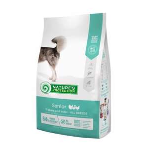 Nature's Protection 狗糧推薦：Nature's Protection 狗糧 老犬關節配方 雞+魚 Senior 4kg (SA274K) (新舊包裝隨機出貨)