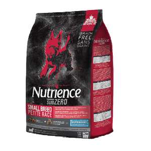 Nutrience 狗糧推薦：Nutrience SUBZERO 無穀物狗糧 小型犬配方 凍乾脫水鮮牛肝配紅肉及海魚 D6720(4.5kg/10lb)
