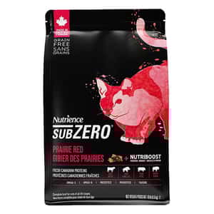Nutrience SUBZERO 無穀物貓糧 全貓配方 凍乾脫水鮮牛肝配紅肉及海魚 10lb 4.5kg (C2908C) (紅黑) (圖片3)