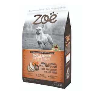 ZOE 狗糧 ZOE 狗糧 火雞配鷹咀豆及甜薯 小型犬益生菌腸道活化配方ZO921 4.4lbs (2kg)