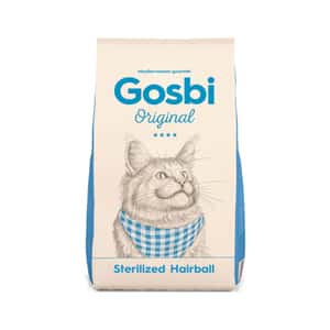 Gosbi 貓糧 Gosbi Original 貓糧 絕育及去毛球配方 7kg (GCSH7K) (藍)