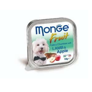 Monge 狗罐頭 Monge Fruits 狗餐盒 羊肉蘋果 100g (MO3222)