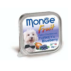 Monge 狗罐頭 Monge Fruits 狗餐盒 火雞藍莓 100g (MO3208)