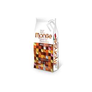 Monge 狗糧推薦：Monge Bwild 狗糧 低穀物野生系列 幼犬配方 鹿肉 15kg (MO6014)