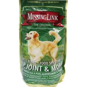 Missing Link美善靈 狗狗保健用品推薦：Missing Link美善靈 營養粉 素食關節配方 1lb (ML72514)