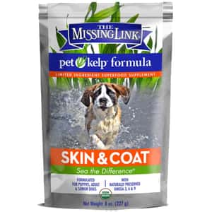 皮膚毛髮護理 清潔美容用品 Missing Link美善靈 營養粉 有機皮毛配方 8oz (ML464030)