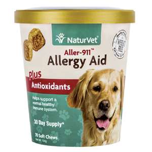 狗狗保健用品推薦：NaturVet天然寶 保健品 增強免疫力維他命配方 70粒 (N3690)