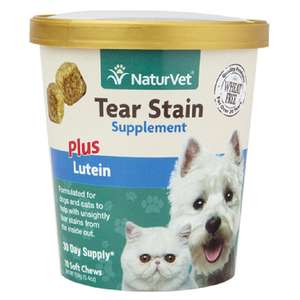 貓犬用清潔美容用品推薦：NaturVet天然寶 保健品 除淚痕配方 70粒 (N3693)