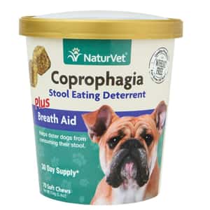 營養保充劑 保健用品 NaturVet天然寶 保健品 停止進食糞配方 70粒 (N3698)