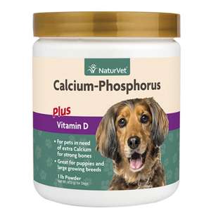 狗狗保健用品推薦：NaturVet天然寶 保健品 天然鈣粉 1lb (N4820)