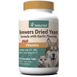 保健用品 NaturVet天然寶 保健品 酵母大蒜丸 100粒 (N3110)