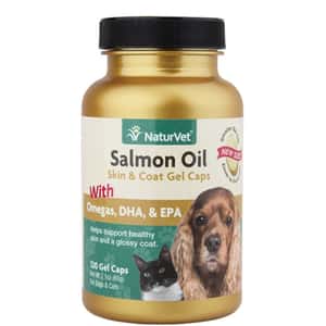 保健用品 NaturVet天然寶 保健品 三文魚油丸 120粒 (N3616)