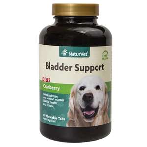 狗狗保健用品推薦：NaturVet天然寶 保健品 膀胱健康營養丸 60粒 (N3260)