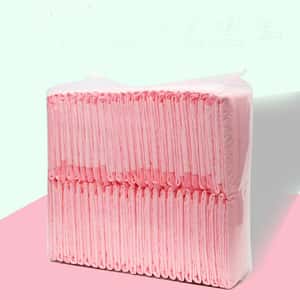 其他 狗尿墊 狗尿片 狗狗加厚寵物尿墊 狗尿墊 狗尿片 透明袋裝 [45x60 M碼 50枚入]