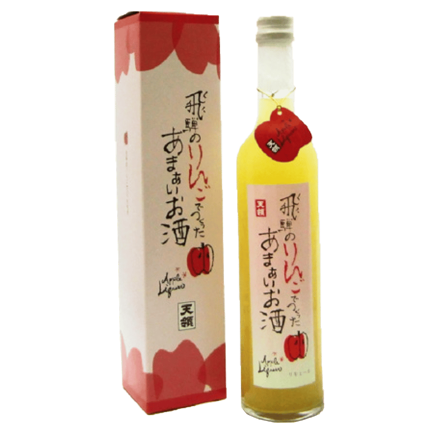 天領酒造 飛驒產之完熟蘋果酒 米燒酎 500ml (圖片2)