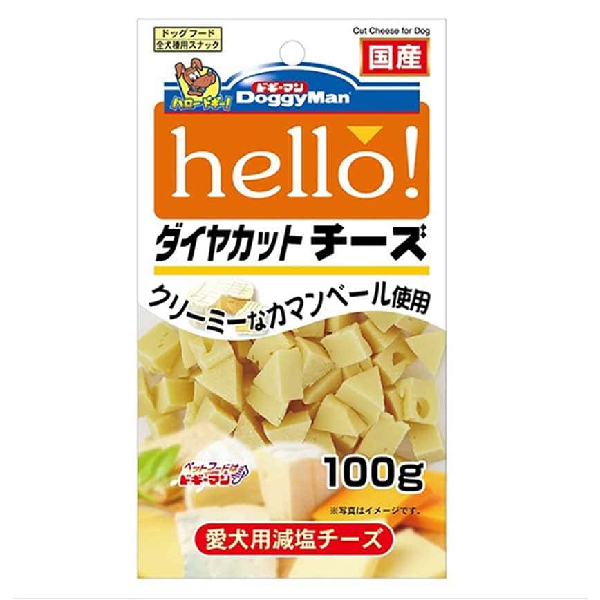 DoggyMan 日本狗零食 Hello 芝士粒 100g (犬用) (圖片2)