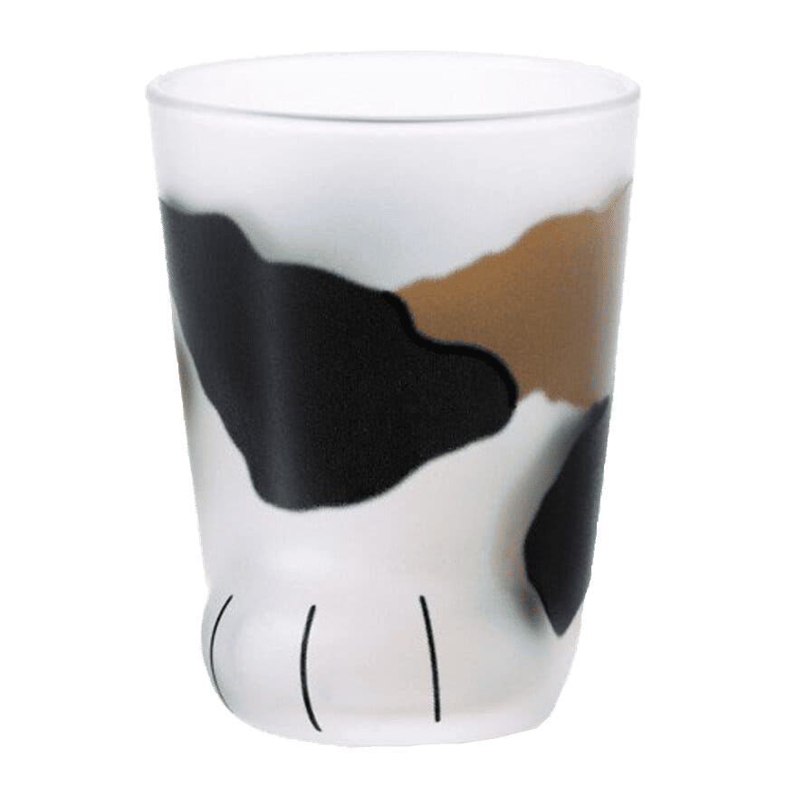 日本ADERIA 石塚硝子 貓腳杯 子貓三色 230ml (6676) (圖片2)