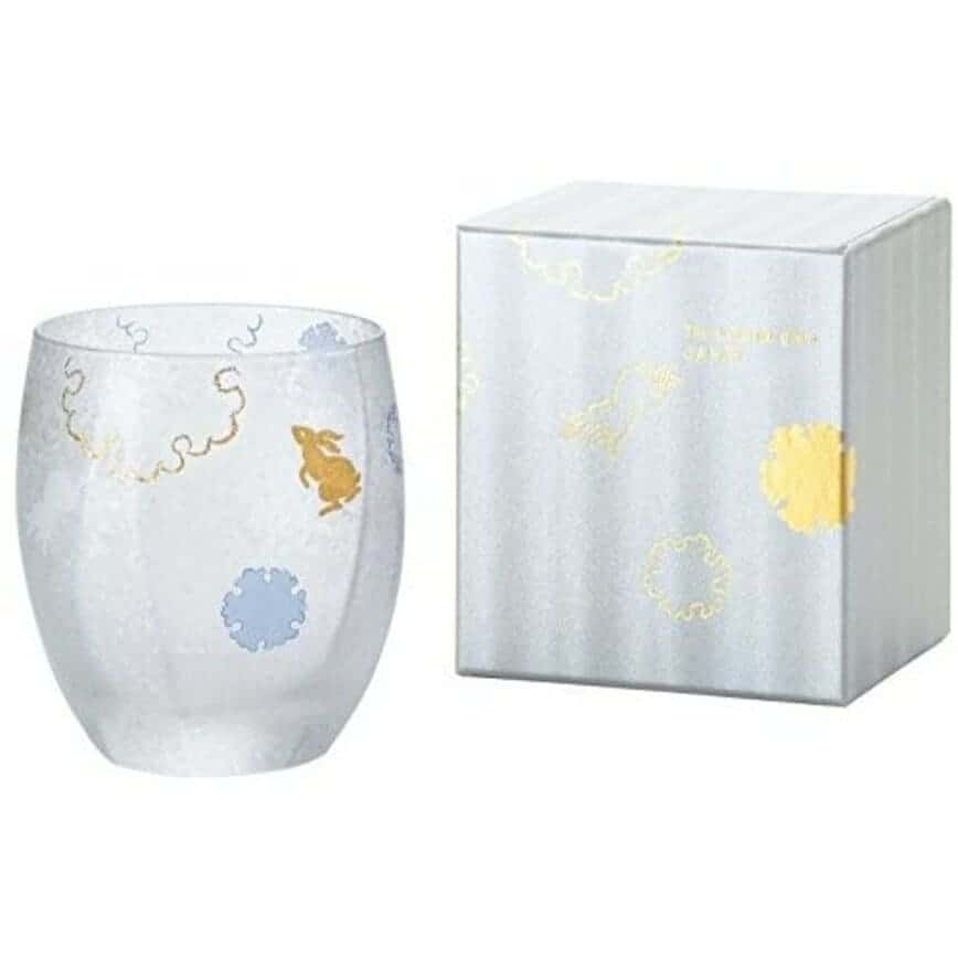 日本清酒杯 ADERIA 石塚硝子 雪兔酒杯 345ml (6687) (圖片2)