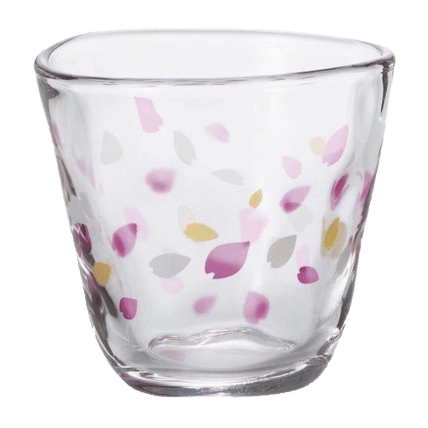 日本清酒杯 ADERIA 石塚硝子 櫻花花瓣酒杯 フリーカップ 190ml (6105) (TBS) (圖片2)