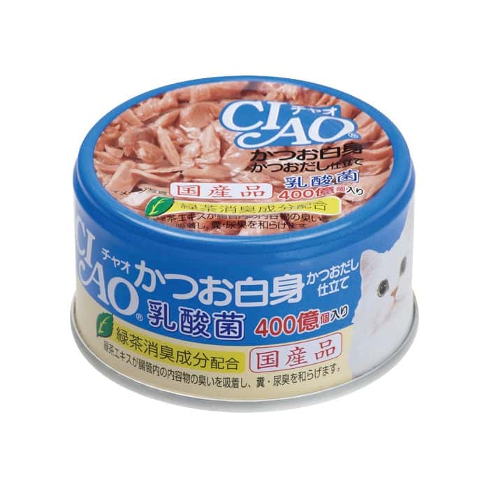 CIAO 貓罐頭 乳酸菌白身鰹魚 85g (藍色) (A-132) (圖片2)