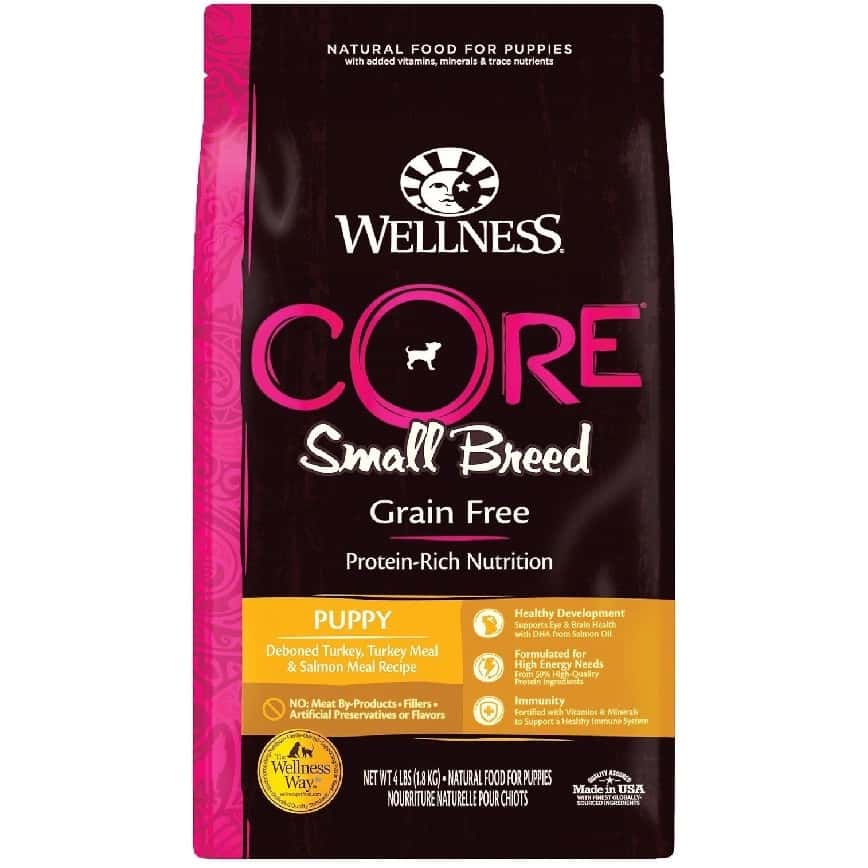 WELLNESS CORE 狗糧 無穀物 小型犬幼犬配方 去骨火雞及雞 4lb (88420) (圖片2)