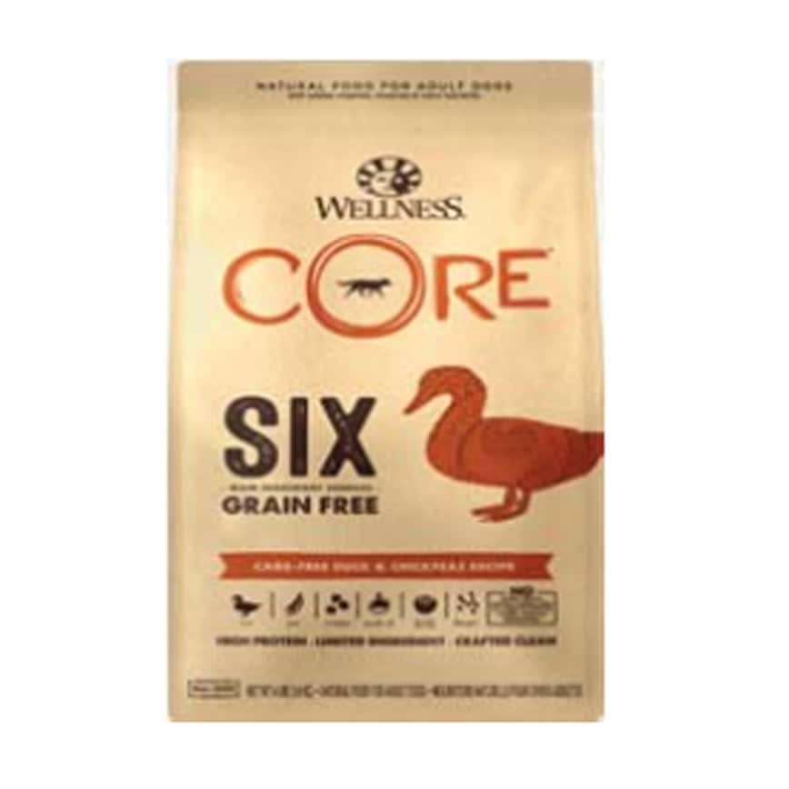 WELLNESS CORE 狗糧 SIX 無穀物單一蛋白質抗敏配方 鴨肉 12lb (88004) (停售) (圖片2)