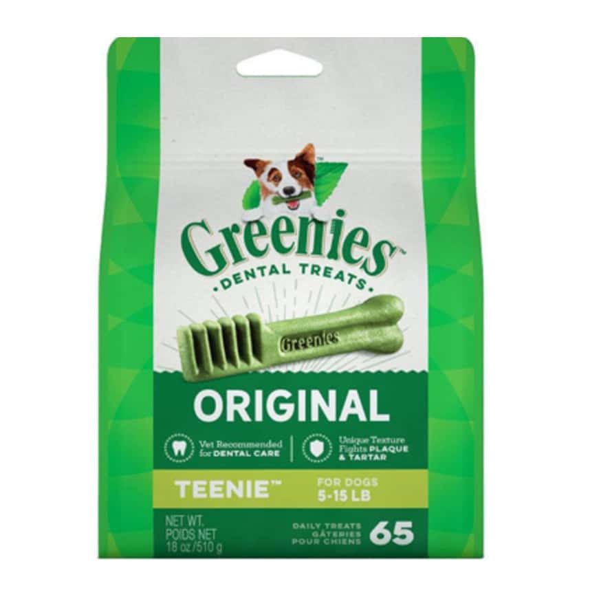 Greenies 狗零食 Original Teenie 潔齒骨 的骰犬用 43支 12oz (10272392) (圖片2)