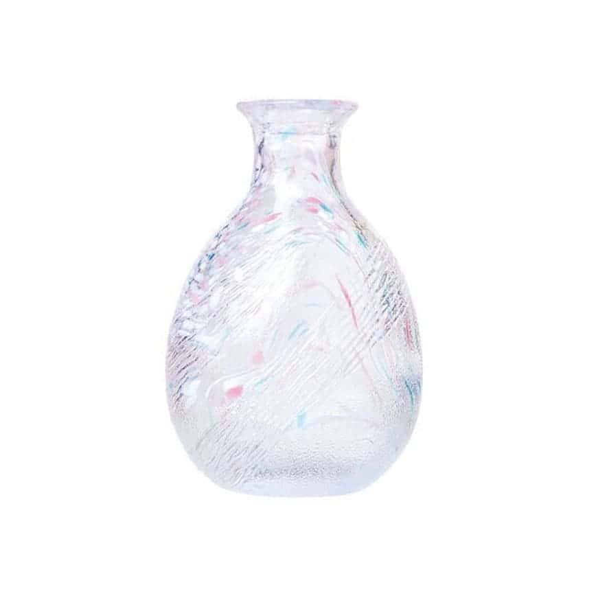 日本德利 冷酒酒瓶 WA169 粉紅藍 250ml (圖片2)