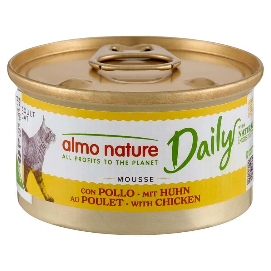 Almo Nature Daily Mousse 成貓罐頭 慕絲主食系列 雞肉 85g (153) (圖片2)