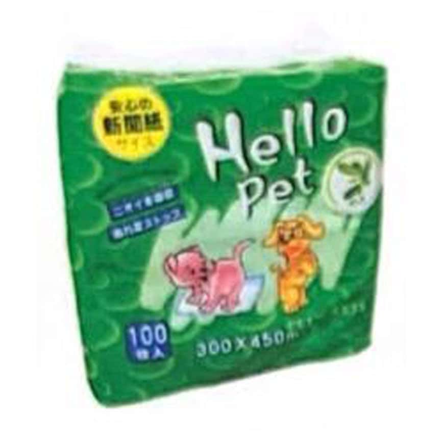 Hello pet 尺半寵物尿墊 狗尿墊 狗尿片 HP-100 [30x45 100枚] (圖片2)