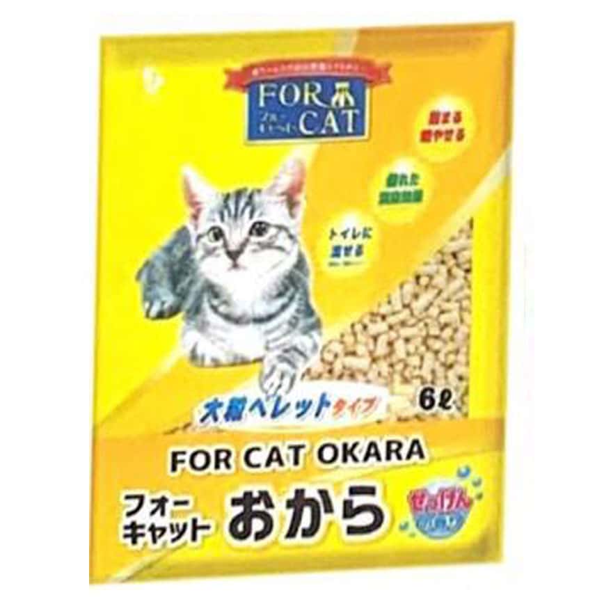 For Cat Okara 日本環保豆腐砂 原味 6L (FC01) (圖片2)