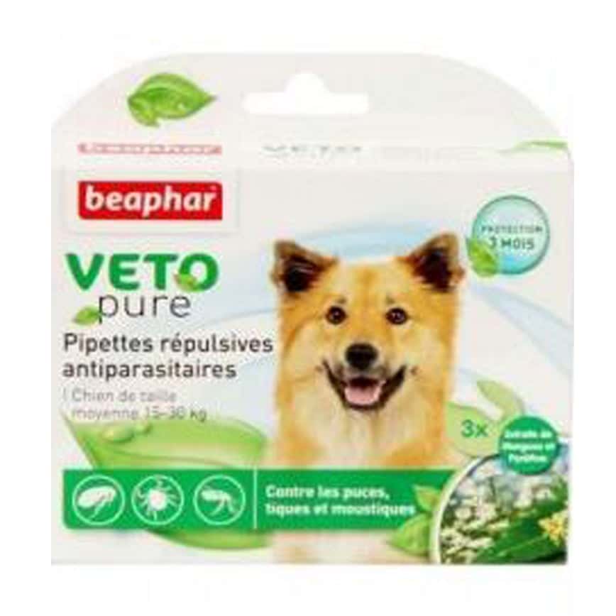 beaphar VETO pure 中型犬用回歸自然滴劑 (15613) (圖片2)