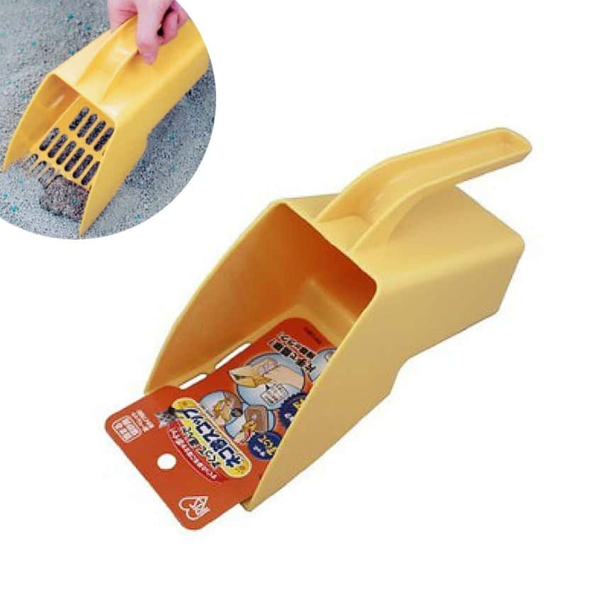 IRIS 萬用型收集便便貓砂鏟 SHS-190 1個入 (黃) (圖片2)