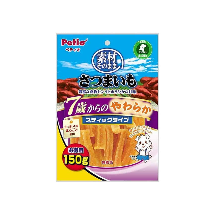 日本Petio 狗零食 天然健腸無添加全薯條 150g (圖片2)