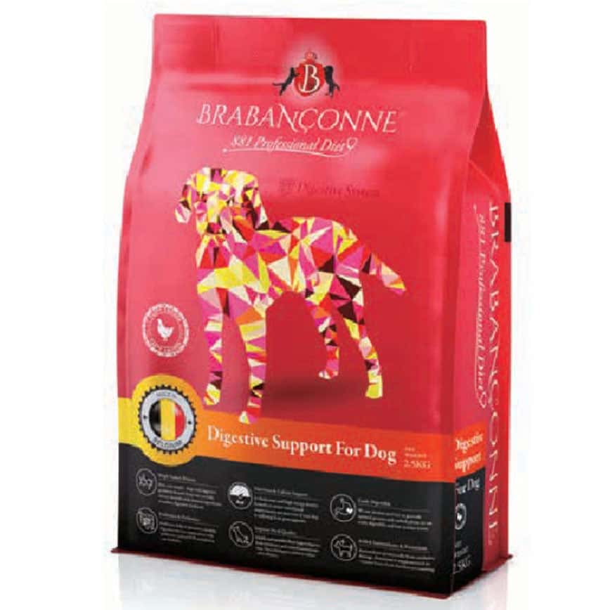 Brabanconne 狗糧 爸媽寵 881專業系列 全犬增強消化專業配方 2.5kg (001761) (圖片2)