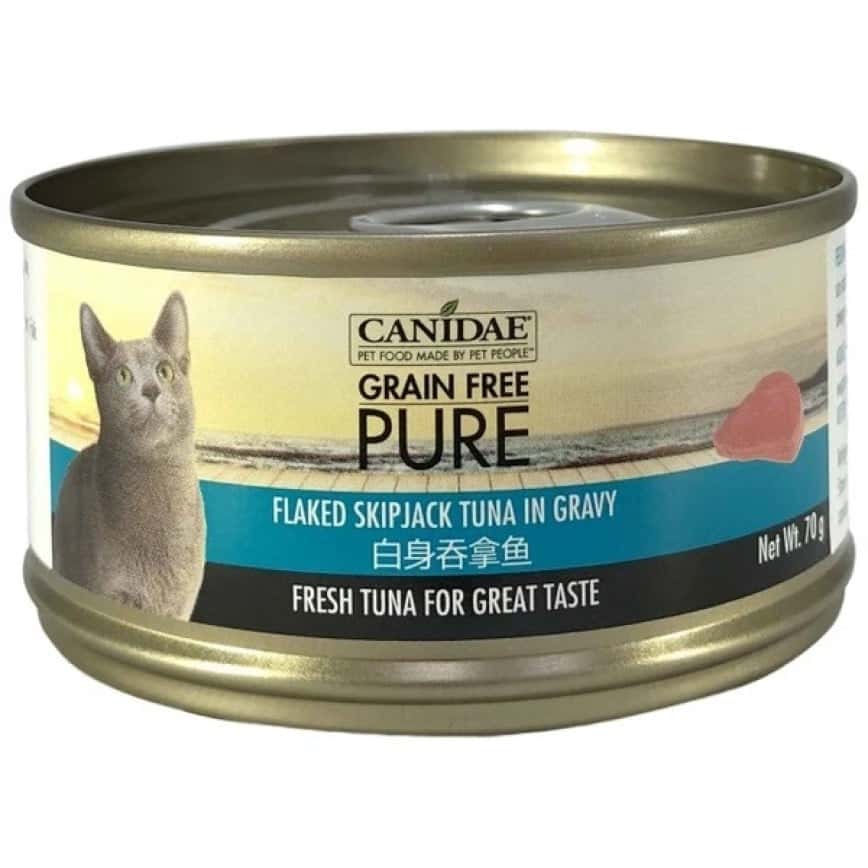 CANIDAE 咖比 PURE 貓罐頭 白身吞拿魚 70g (6186) (圖片2)