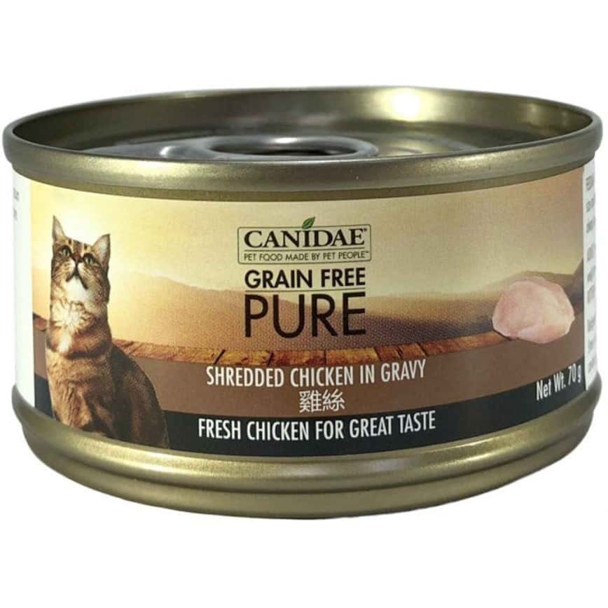 CANIDAE 咖比 PURE 貓罐頭 雞絲 70g (6182) (圖片2)