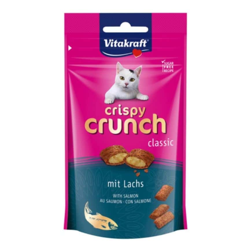 Vitakraft 誘惑夾心脆粒 三文魚 mit Lachs WITH SALOM 60g (藍) (VK28815B) (圖片2)