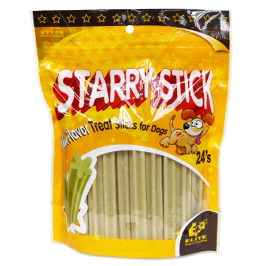 Starry Stick 狗零食 五星型牛奶軟齒條 24支 (998847) (圖片2)