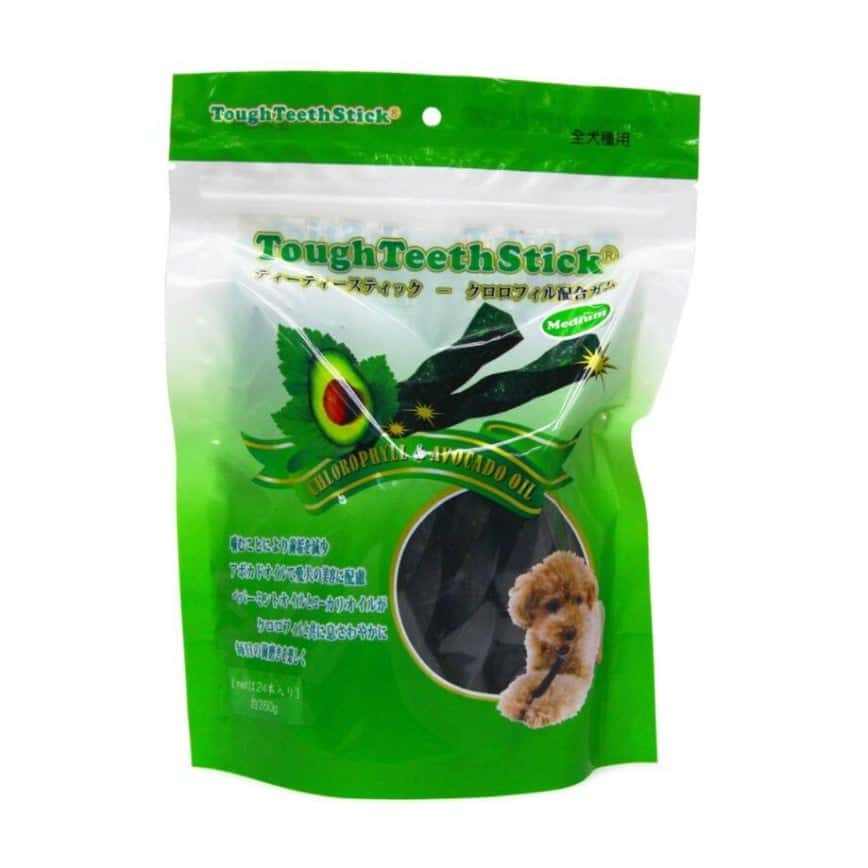 Tough Teeth Stick 牛油果油除臭潔齒牙美毛扭條 粗條 6支 (TTS9010) (圖片2)