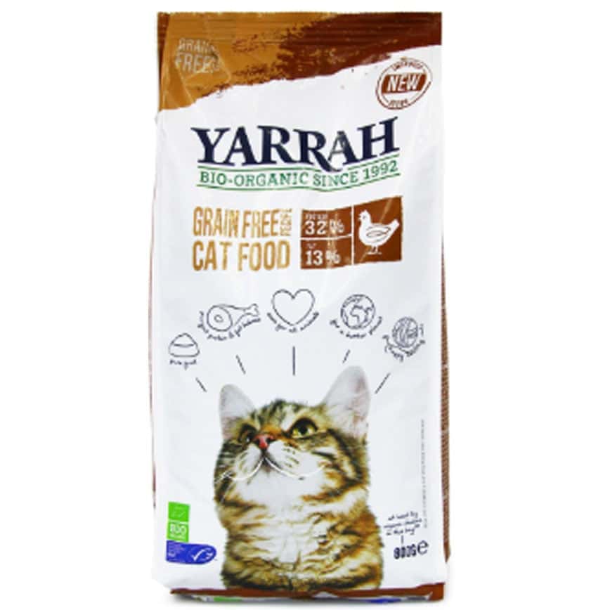 Yarrah 貓糧 有機無穀麥 雞+魚 800g (AW917456) (圖片2)