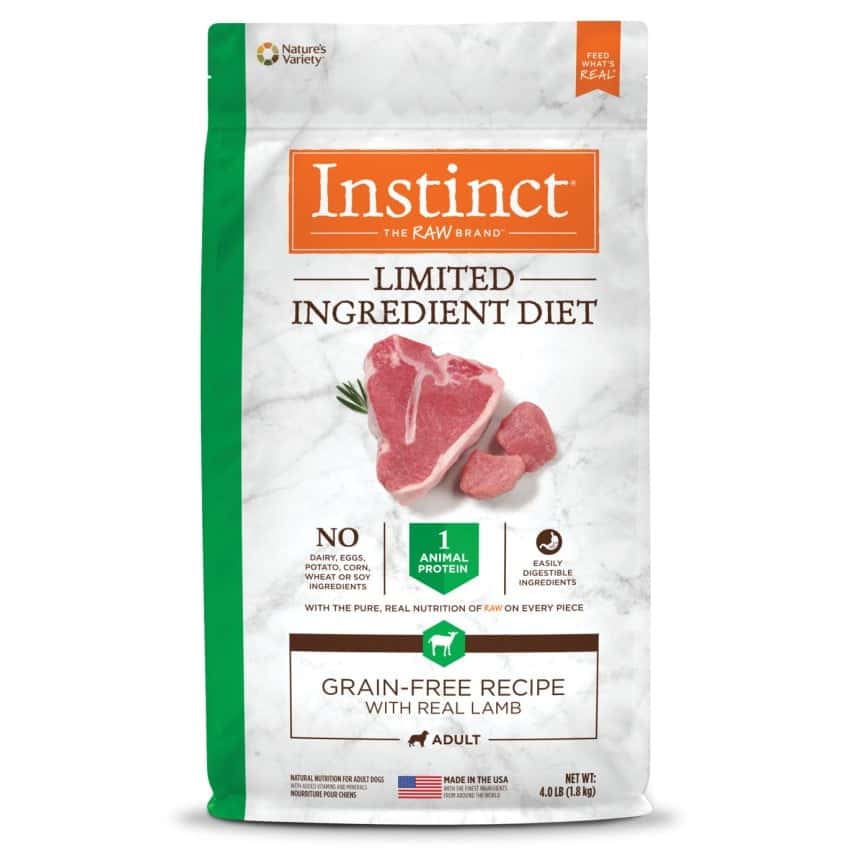 Instinct 狗糧 無穀物單一蛋白系列 羊肉 20lb (658450) (圖片2)
