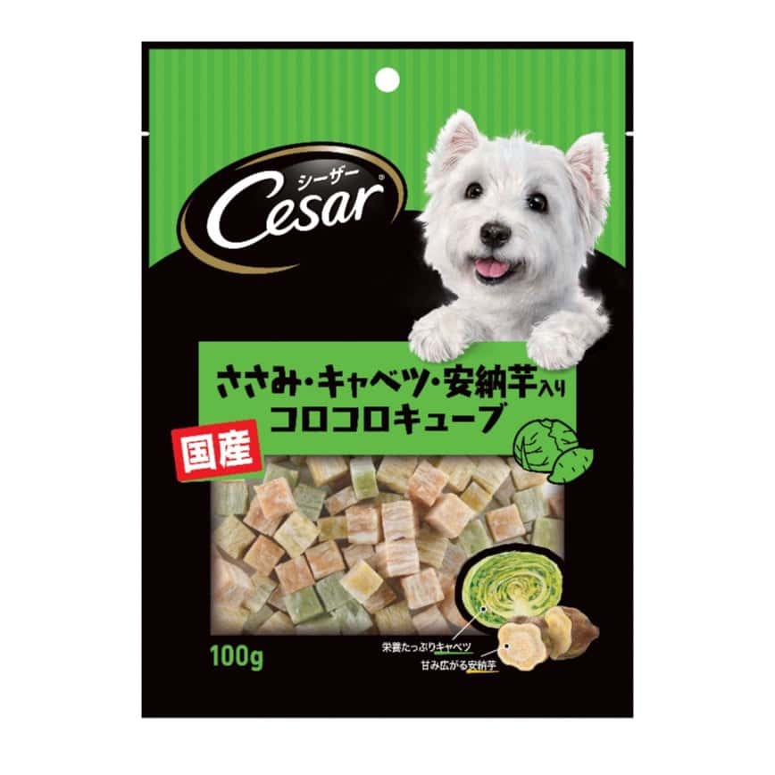Cesar 雜錦小食粒 雞肉+椰菜+蕃薯 100g (10224928) (圖片2)