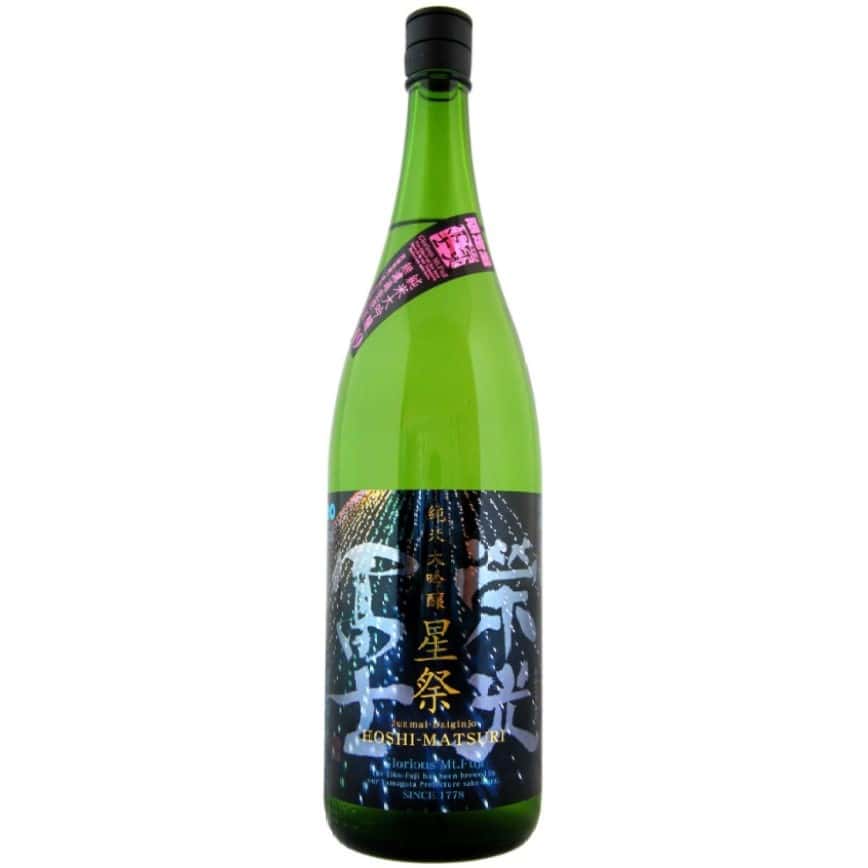 榮光富士 星祭 純米大吟釀 無濾過生原酒 1.8L - 期間限定 (圖片2)
