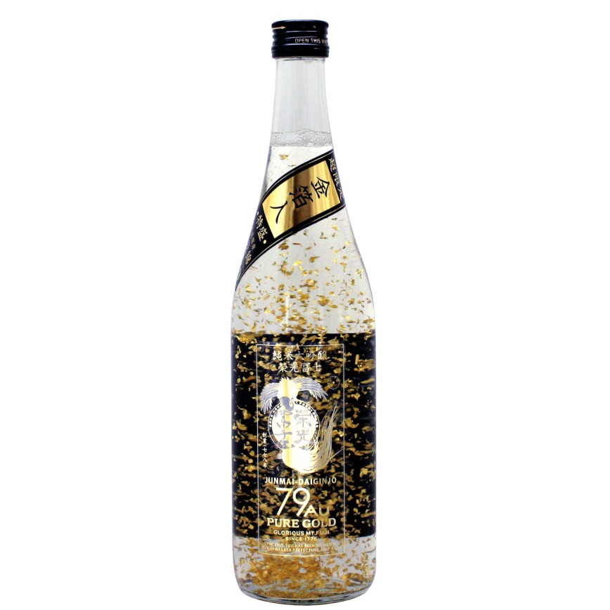 榮光富士 純米大吟釀 79Au金箔 PURE GOLD 720ml (入樽期2024.12) (圖片2)