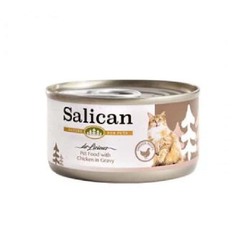 Salican 貓罐頭 肉汁雞肉 85g (002886) (圖片2)