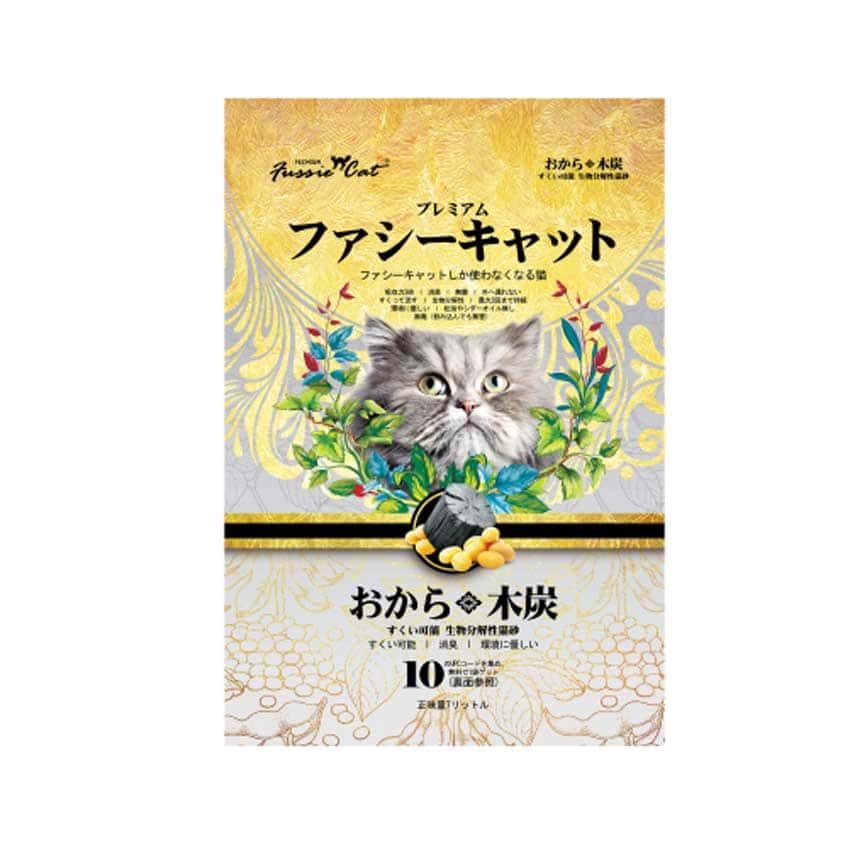 Fussie Cat 高竇貓 豆腐貓砂 活性炭 7L (FC-JC1) (圖片2)