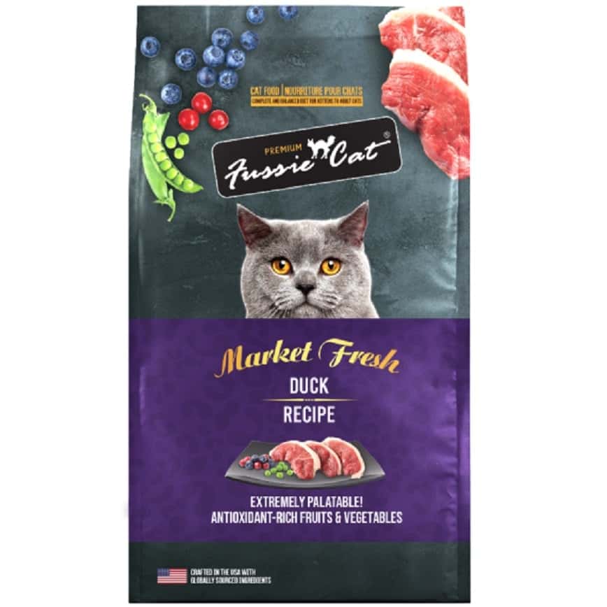 Fussie Cat 貓糧 Market Fresh 純天然貓糧 鴨肉配方 3.5lb (紫) (FU-QD2) (圖片2)