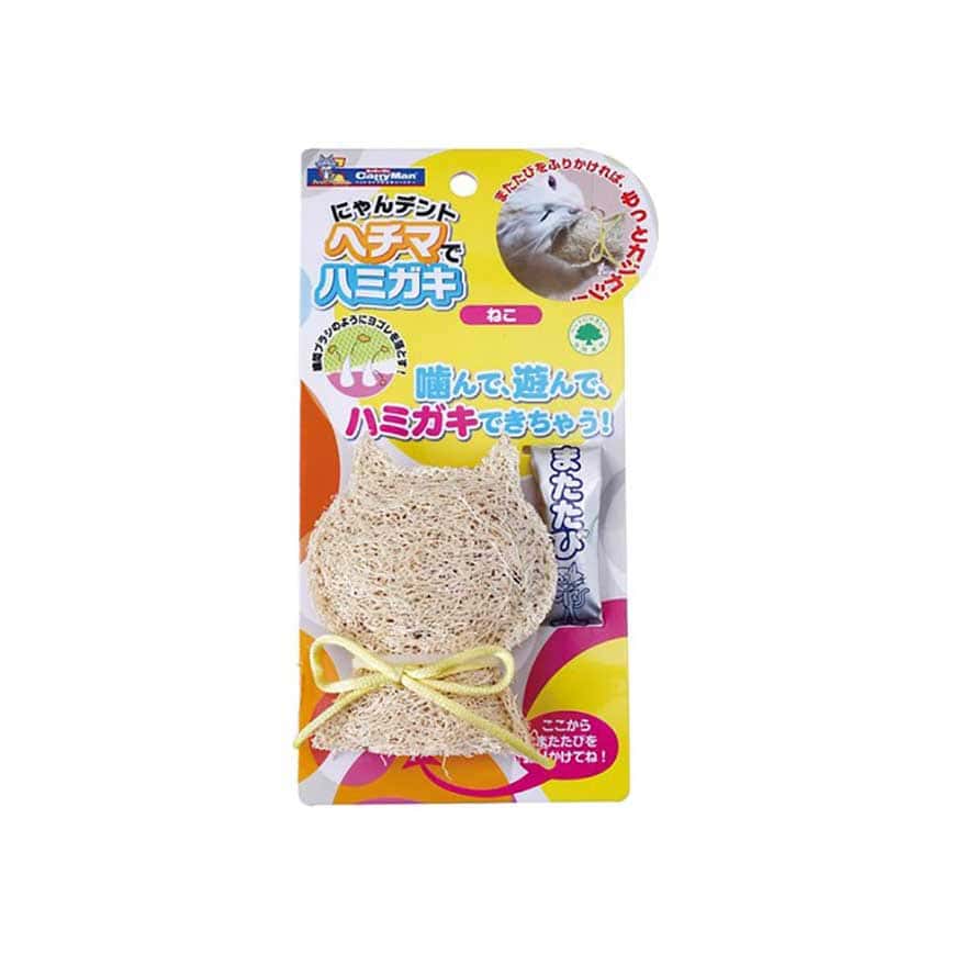 日本CattyMan 貓咪潔齒咬咬玩具配木天蓼粉末 小貓 (圖片2)